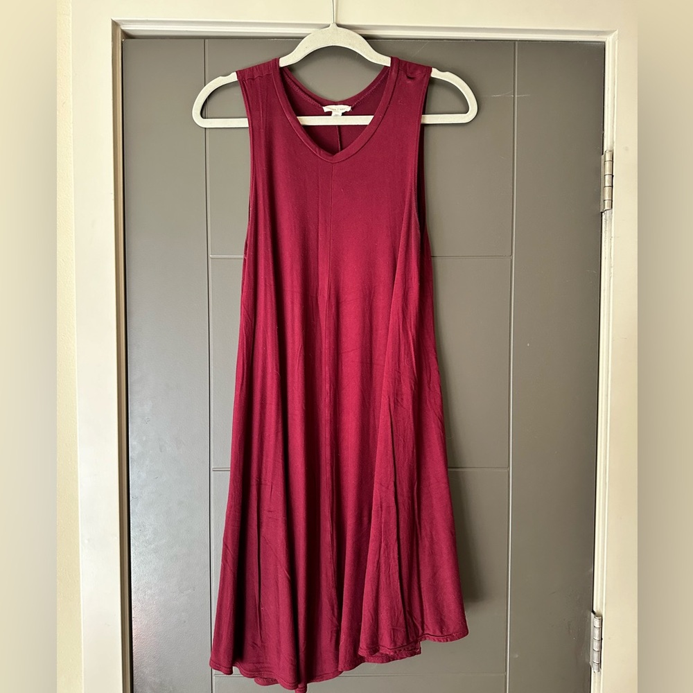 Red fall/summer dress